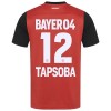 Goedkope Bayer 04 Leverkusen Edmond Tapsoba 12 Thuisshirt 2024-25 Goedkope Bayer 04 Leverkusen Edmond Tapsoba 12 Thuisshirt 2024-25